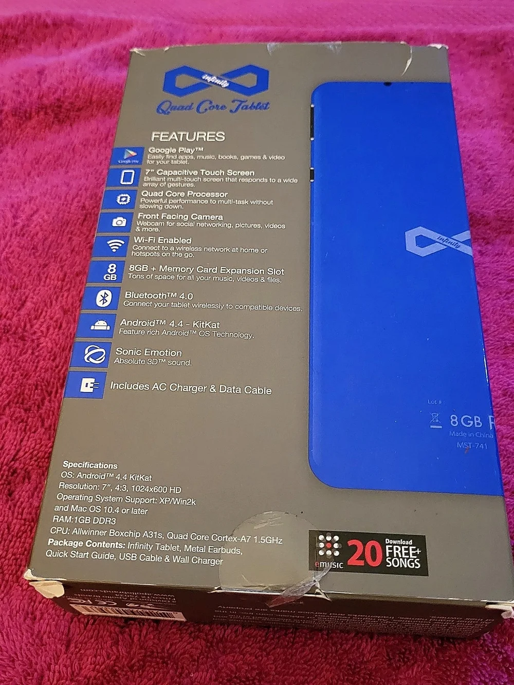 Infinity MST-741 7